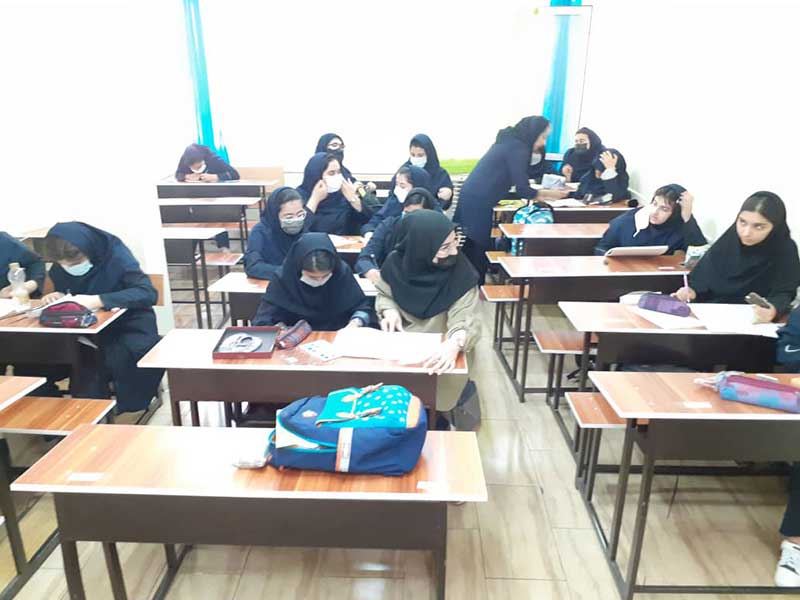 کلاسهای فرهنگی دبیرستان سلام رسالت